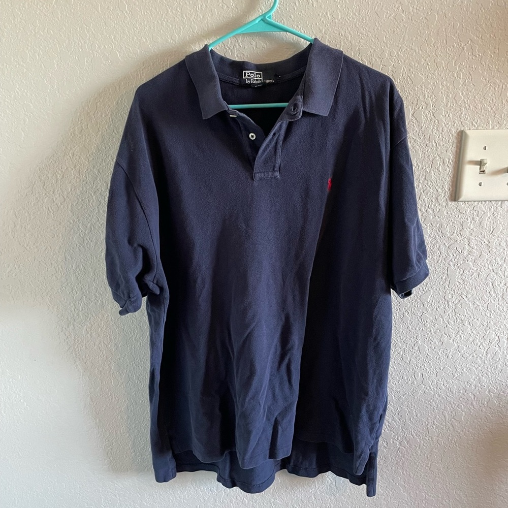 Ralph Lauren Navy Short Sleeve Polo Shirt